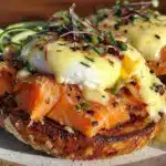smoked salmon eggs royale - featured image