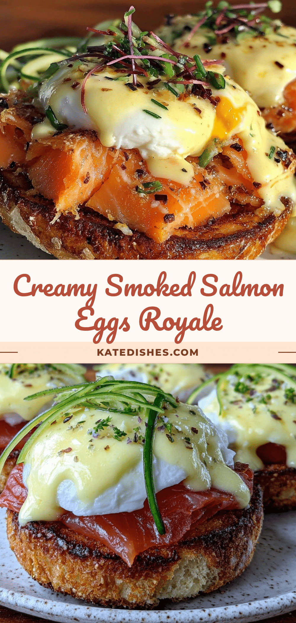 smoked salmon eggs royale recipe
