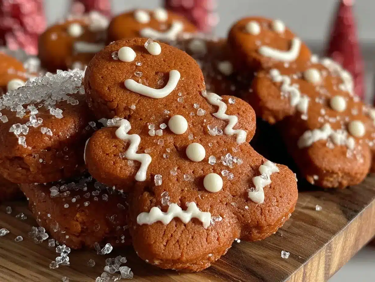 soft gingerbread people preparation steps