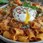 spicy vodka rigatoni - featured image