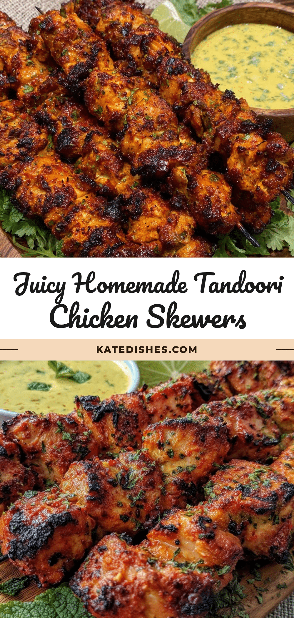 tandoori chicken skewers recipe